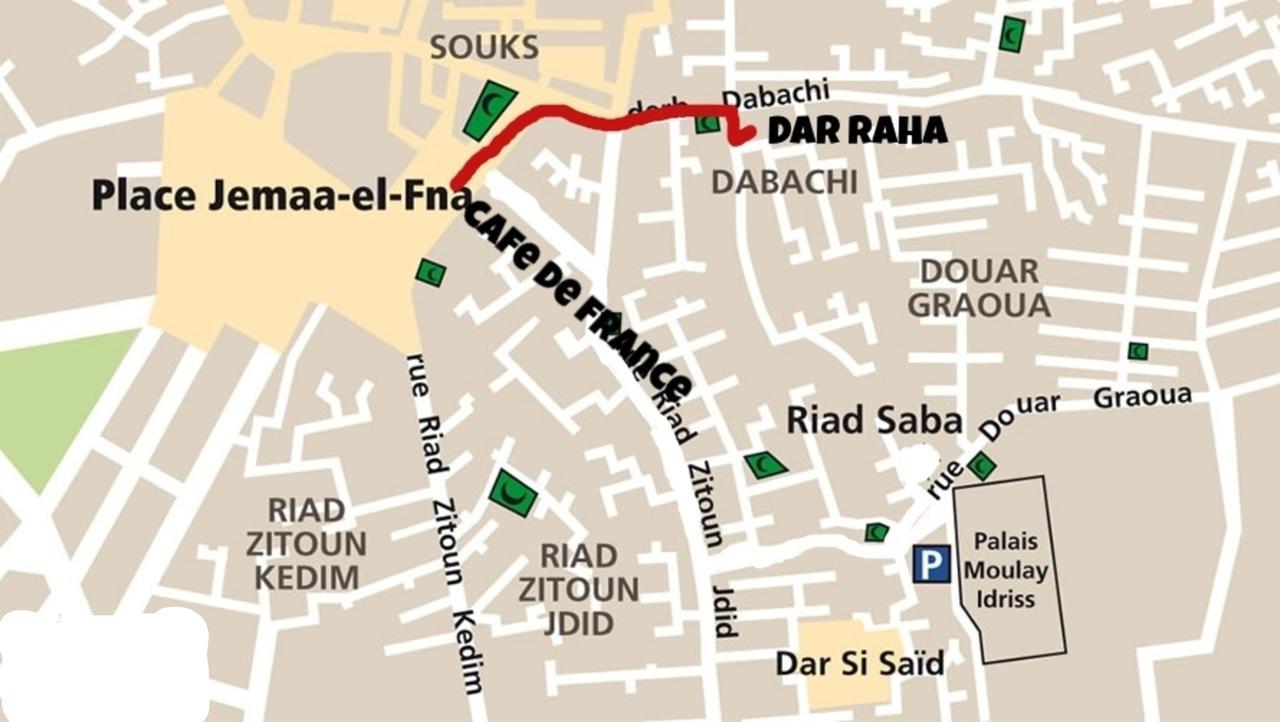 Dar Raha Hotel Marrákes Kültér fotó